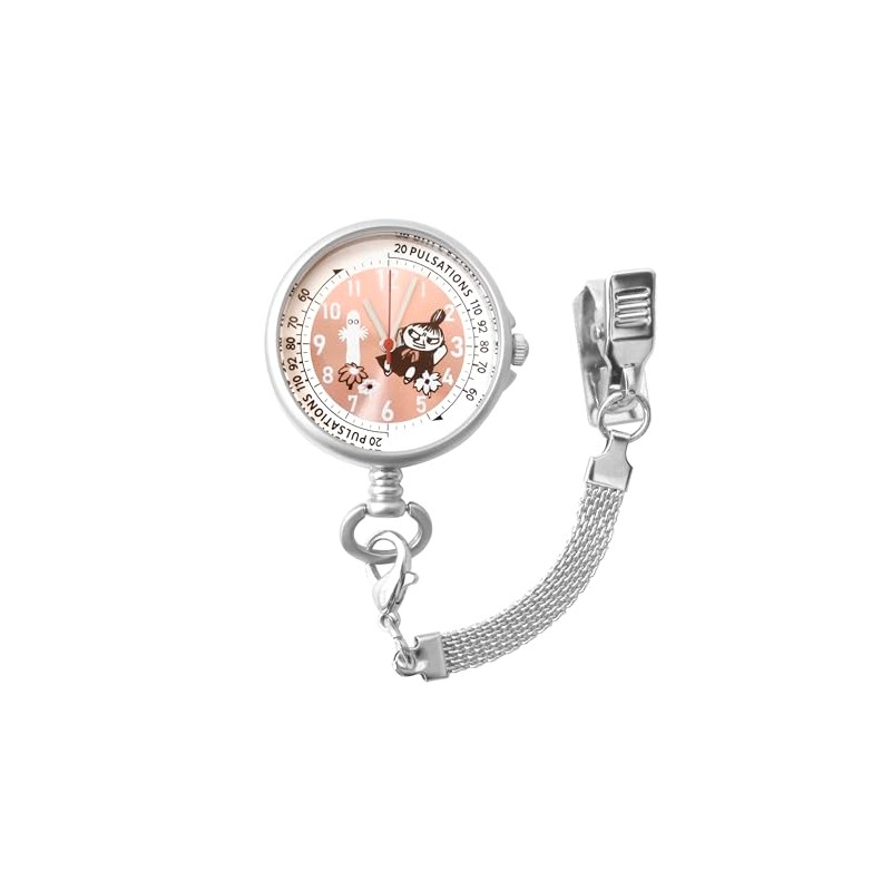 Moomin Clip Watch Little My Baby Pink [ST-PMM0003]