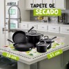 J.H. Company Tapete De Secado Microfibra Trastes Cocina Vajilla 10415