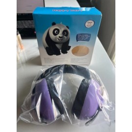 Happy Baby Safety Adjustable Ear Muffs Hearing Protection 0-3yrs. Purple SEALED