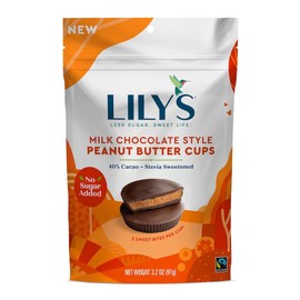 Lily's Sweets Peanut Butter Cups Milk Chocolate 3.2 oz. (12 count)