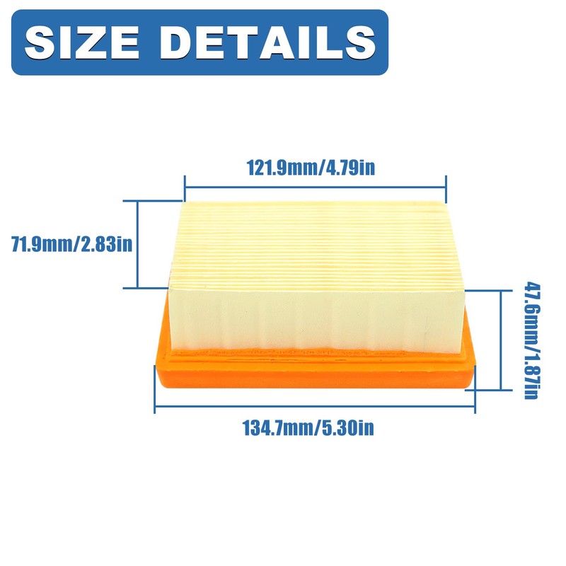 AUMEL 49mm Cylinder Air Fuel Filter Kit for Stihl TS400