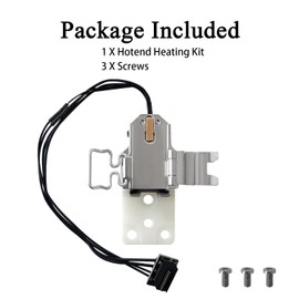 P2S Hotend Heating Assembly Kit All Metal Base Clip for Bambu Lab 3D Printer
