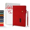 Promot PU Leather Notebook with Pen - A5 Lined Daily