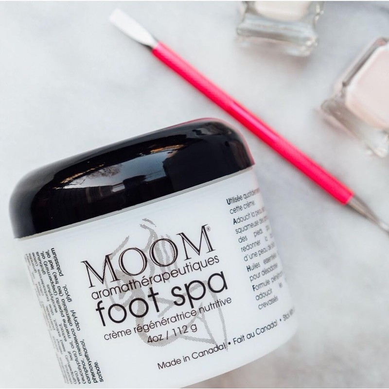 MOOM Crema y loción de spa para pies, talones agrietados