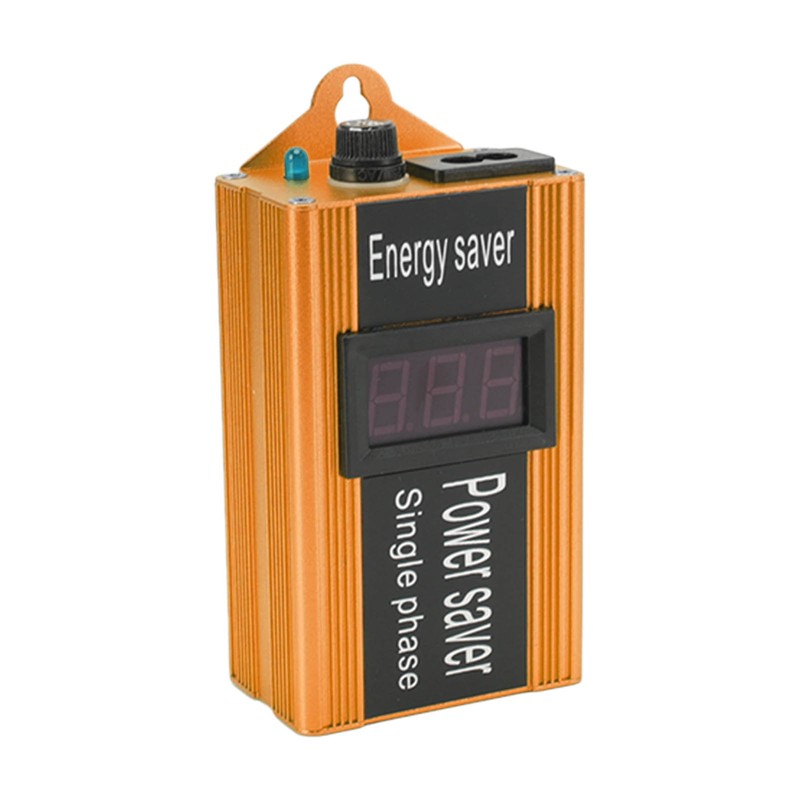 Power Saver Aluminium Alloy 100KW Voltage Value Display Electricity Energy