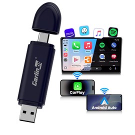 A ndroid A uto W ireless Adapter for car Upgrade Wired Android Auto to Wireless Android A uto, CarlinKit MINI5 PRO Also Support Wired CarPlay to Wireless CarPlay,Auto Connect,OTA Upgrade. (Navy Blue)
