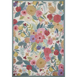 Loloi Rifle Paper Co. x Perennial Rose/Multi 2'-5" x 3'-11" Accent Rug