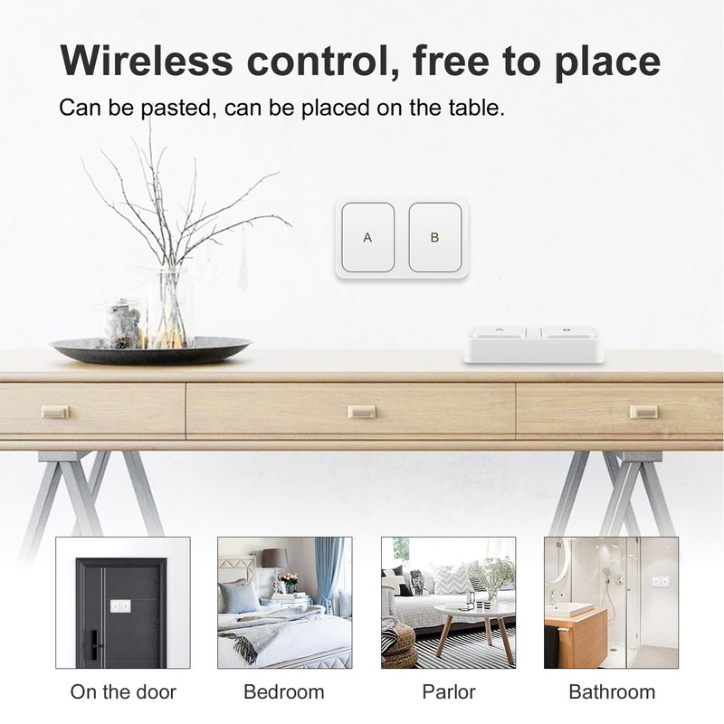 Intelligent Scene Switch for Intelligent Living, Wireless Intelligent Button with
