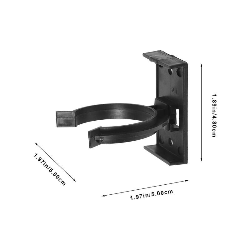 HOMSFOU 20pcs Cabinet Foot Buckle Baseboard Toe Kick Clips Furniture