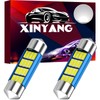 2PCS 6418 LED Car Bulb 1.42in 36mm Festoon LED Light