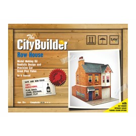 O gauge (7mm) 1:43 scale Model Railway Building ROW HOUSE Kit CityBuilder