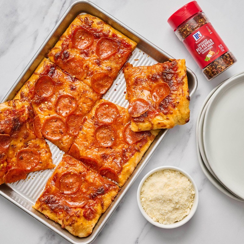 McCormick Seasoning, Crushed Red Pepper & Italian Herbs, Robust Italian