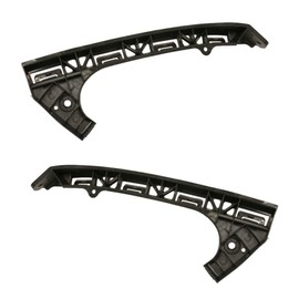 For Honda Fit 2009 2010 11 12 13 2014 Bumper Bracket Driver and Passenger Side | Pair | Front | Side Support | Replacement For HO1042102, HO1043102 | 71190TK6A00, 71140TK6A00