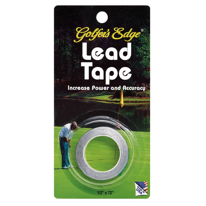Unique Sports Golf Lead Tape 1/2-inch Wide x 72" Long