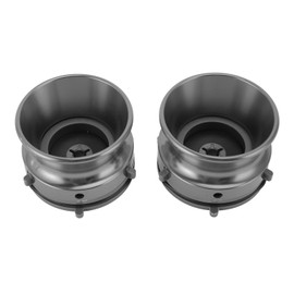 1/4 10 Inch Opener Polished Aluminum Alloy Universal Loading Device NAB Hub Adapter for Studer ReVox for Akai for Teac 2pcs Gray