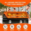 36" Silicone Griddle Mat for Blackstone Grill with Handle, Heavy