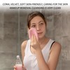 7 Pack Double Sided Face Wash Sponge, Washable Makeup Removal