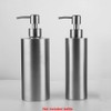 2Pcs Soap Dispenser Pump,304 Stainless Steel Liquid Soap Dispenser Replacement