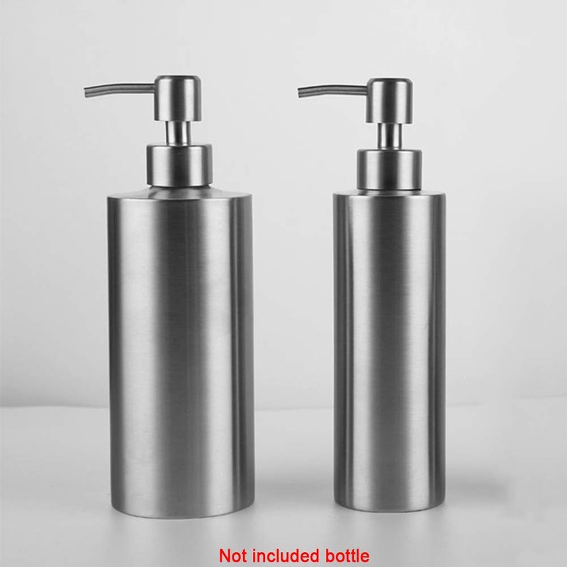 2Pcs Soap Dispenser Pump,304 Stainless Steel Liquid Soap Dispenser Replacement