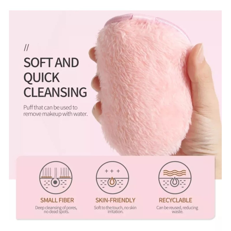 Balob Esponjas Pads Desmaquillantes Reutilizables