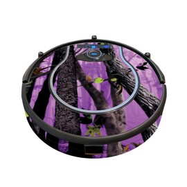 MightySkins Skin Compatible with Shark Ion Robot 750 Vacuum Minimal Coverage - Purple Tree Camo | Protective, Durable, and Unique Vinyl Decal wrap Cover | Easy to Apply, Remove | Made in The USA