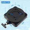 XQK 1 Pack 2207003 Low-Profile Swivel Mounting Base Compatible with