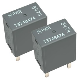 2Pcs 13748474 8474 Relay 12VDC Automotive Relay 4Pins