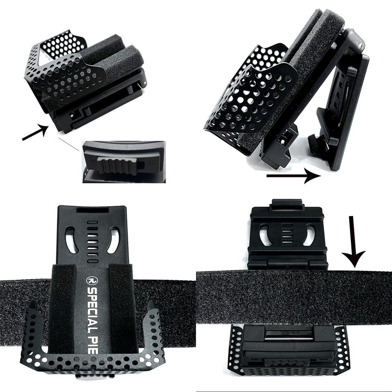 SPECIAL PIE M1A2 Shot Timer Holster Timer case (Metal-Black)