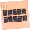 Operitacx 20pcs Backpack Buckles Suit Reusable Webbing Clip Buckle Zip