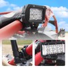 Flag Mount Whip Light Antenna Mounting Bracket Tube Clamp Mount