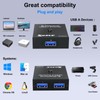 USB 3.0 Switch Selector, Bi-Directional USB Switch 2 in 1