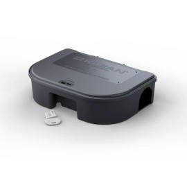 VM Products EZ Klean Pro Rat Mouse Baiting Station - Tamper Resistant Rat Mouse Baiting Box