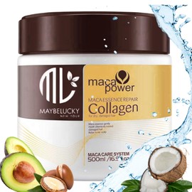 Tratamiento Capilar Reparador y Fortalecedor con Ingredientes Naturales – Ideal para Revitalizar y Proteger el Cabello Dañado, Seco o Quebradizo – Hidratación Profunda y Brillo Natural, Mascarilla para el Cabello, 500 ml