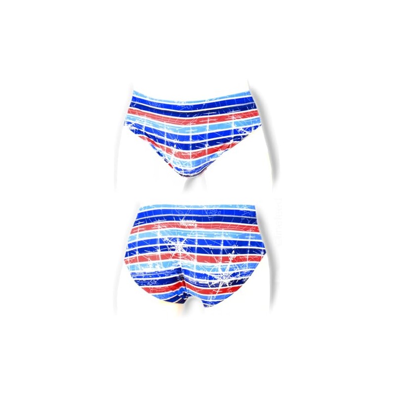 Funky Trunks Herren Badeslip Blau M