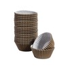 400 braune Cupcake-Förmchen zum Backen von Muffins, Kuchen, Standardgröße, Großpackung