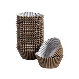 400 braune Cupcake-Förmchen zum Backen von Muffins, Kuchen, Standardgröße, Großpackung