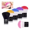 Nail Art Brocha Bledo Para Limpiar Polvo Uñas Rubor Sombra