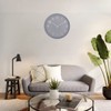 HZDHCLH Wall Clock 12 Inch Silent Non Ticking Clock for Living