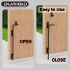 DURIGID 18 Inch Gate Cane Bolt Gate Ground Drop Rod,