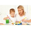 4pcs Large Paint Bushes Round Preschool Paint Brushes for Washable