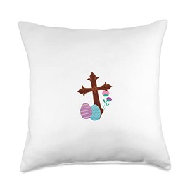 Palm Sunday Throw Pillow, 18x18, Multicolor