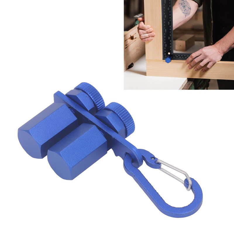 Tall Stair Gauge for Framing Square Carpentry Rafter Layout Attachment