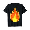 Fire Flame Shirt Adult Kids Men Women Fire Flame Costume