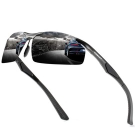 Tarent Sunglasses, Men’s Polarised with High Quality Aluminium and Magnesium Metal Frame, Bicycle Glasses, Sports Glasses, Driver Glasses for Hiking, Motorcycling, Golf and Fishing. - l