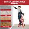 WAWINY 2 Step Ladder Folding, Step Stools for Adults with