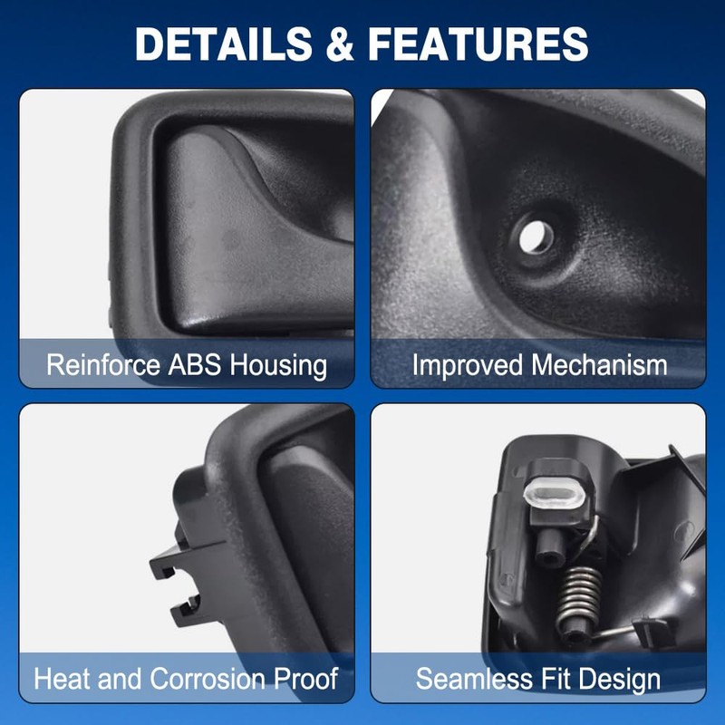 TOTMOX Car Inner Door Handle, Door Pull Handle Auto Interior