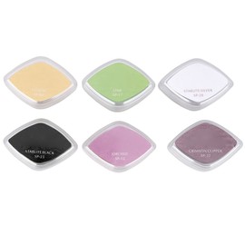 6 Colors Ink Pad Manual DIY Cat's Eyes Shaped Stamp Pad for Multiple Purpose