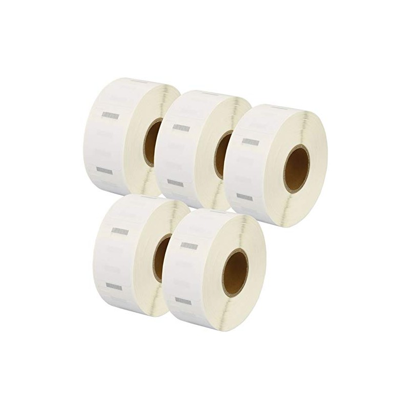 5 Rolls S0929120 25 mm x 25 mm Labels Compatible