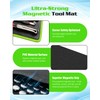 Magnetic Tool Mat & Holder | 12.8"x9.8" Flexible Magnetic Tray
