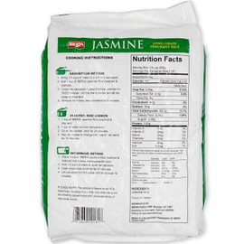 Iberia Jasmine Long Grain Fragrant Rice 18 Pounds